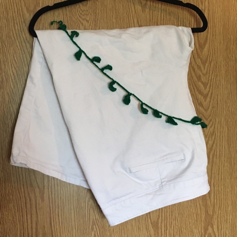 Jessica London White Denim Capris Plus Size 24w